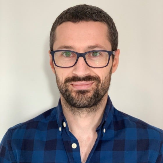 Professional head shot of a male