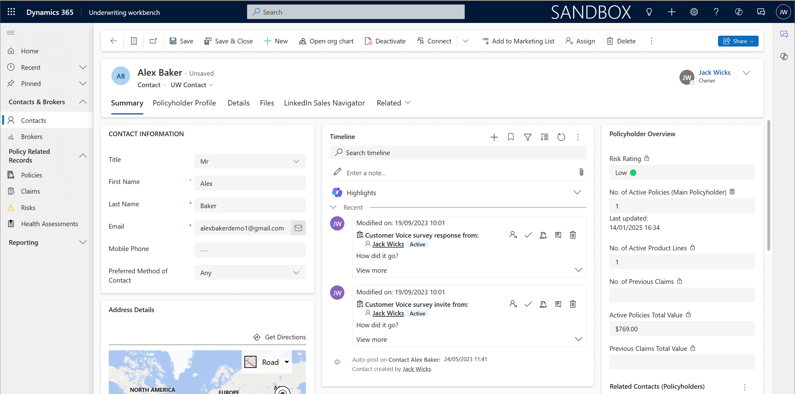 Dynamics 365 for Claims Management
