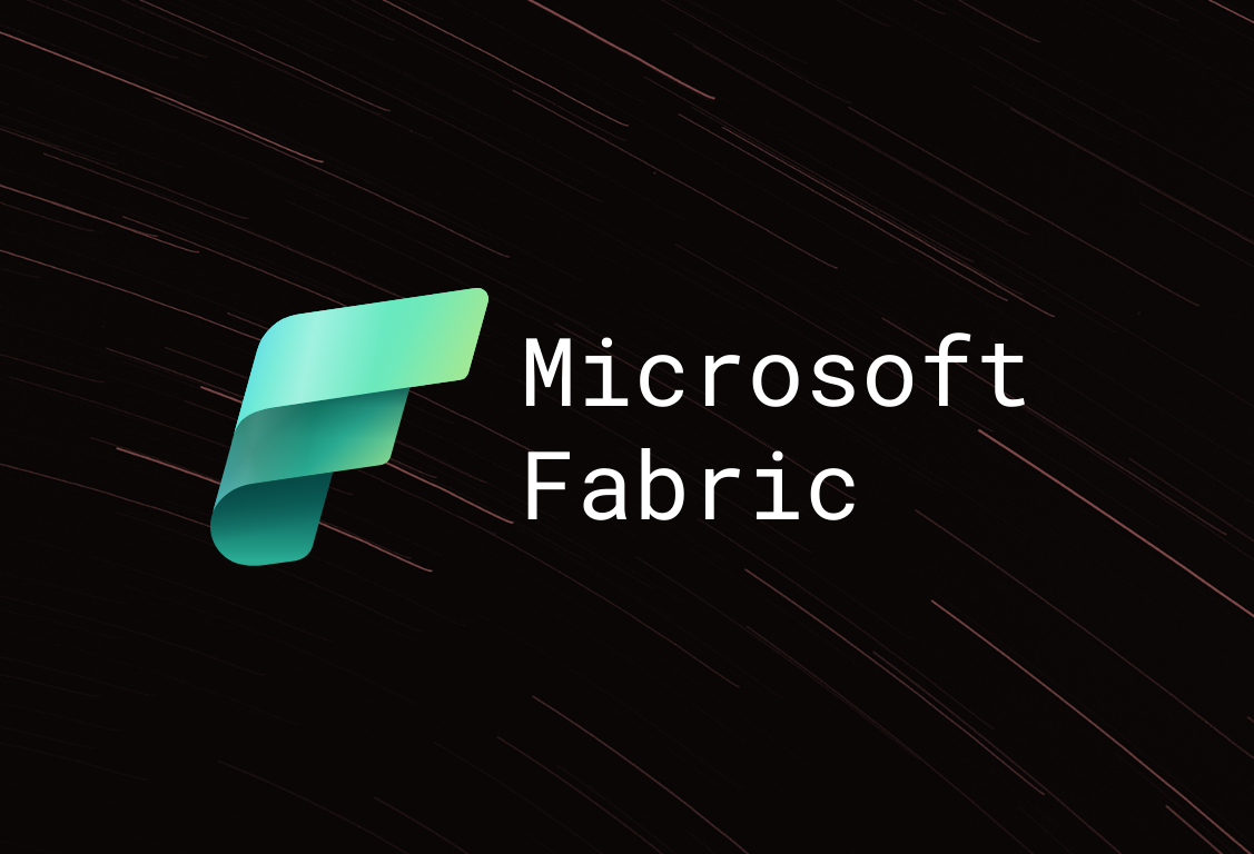 Microsoft Fabric logo representing Microsoft’s unified data analytics platform