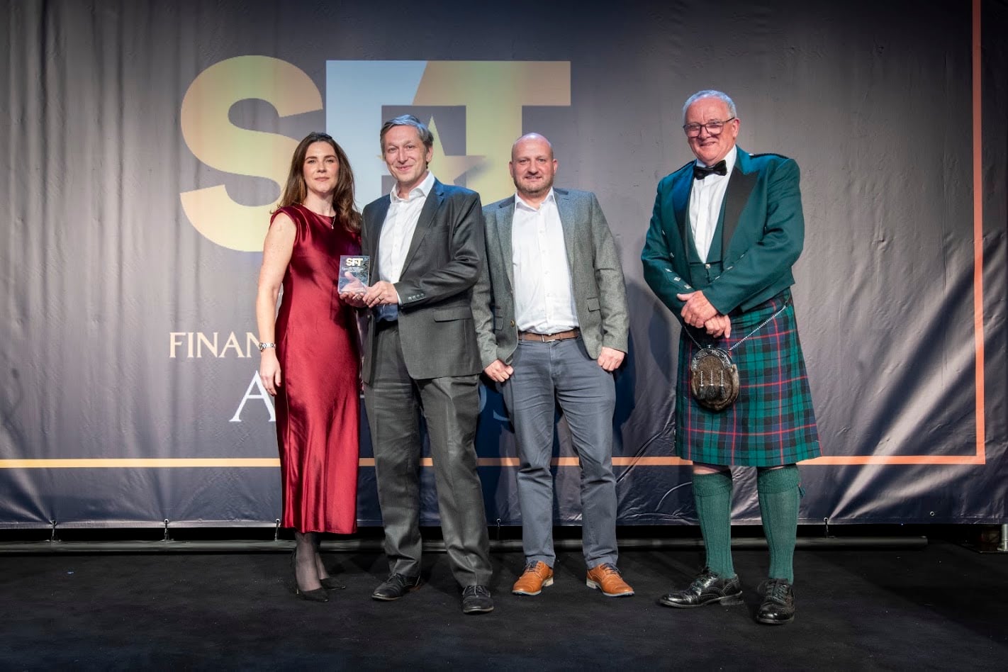 Telefonica Tech is awarded Financial Technology Partner of the Year at the Scottish Financial Technology Awards 2026