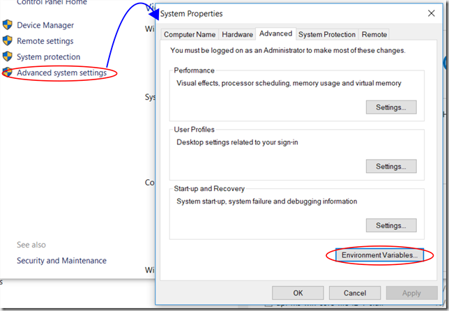 System Properties