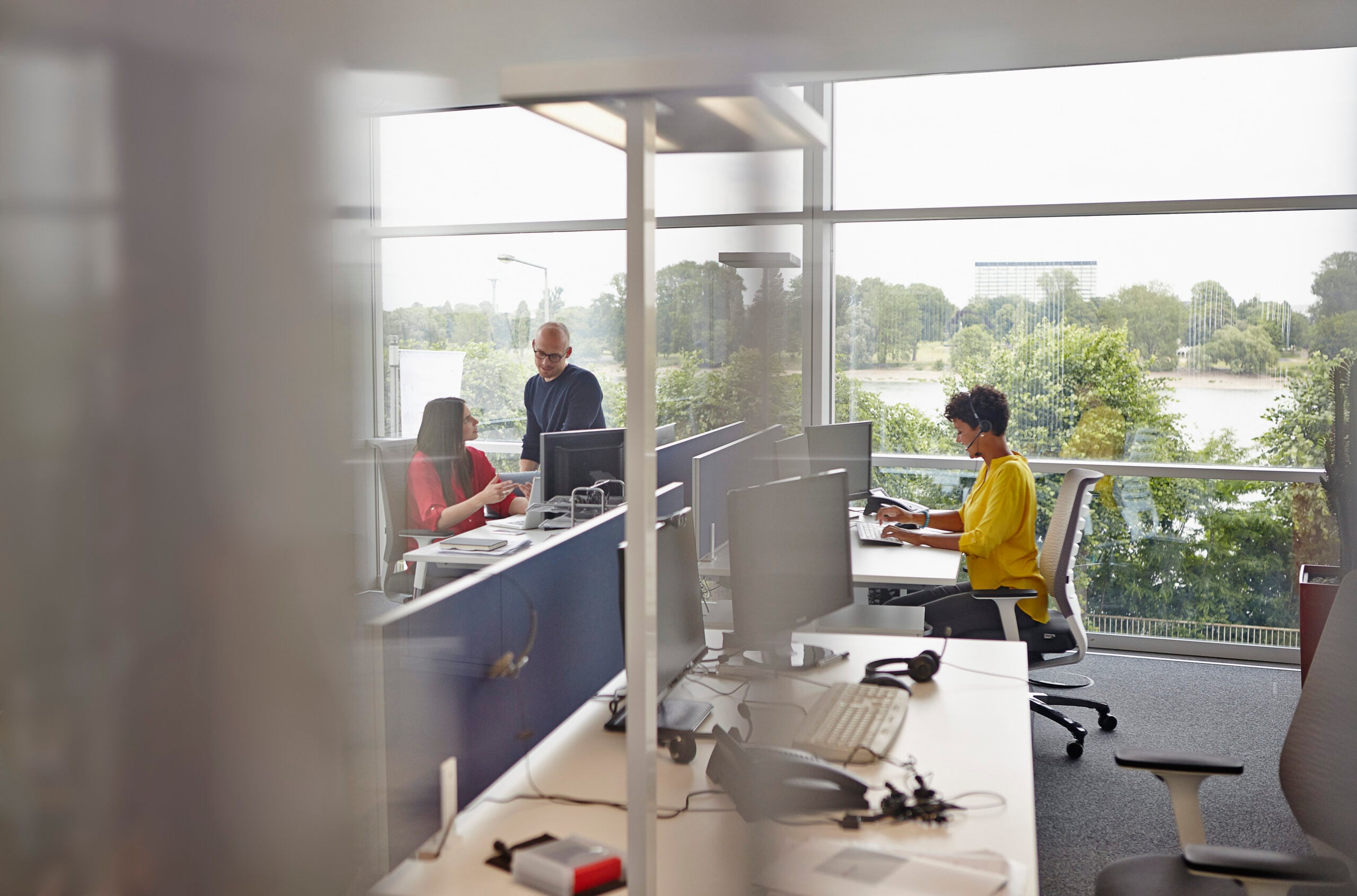 Data platform managed services team supporting business operations