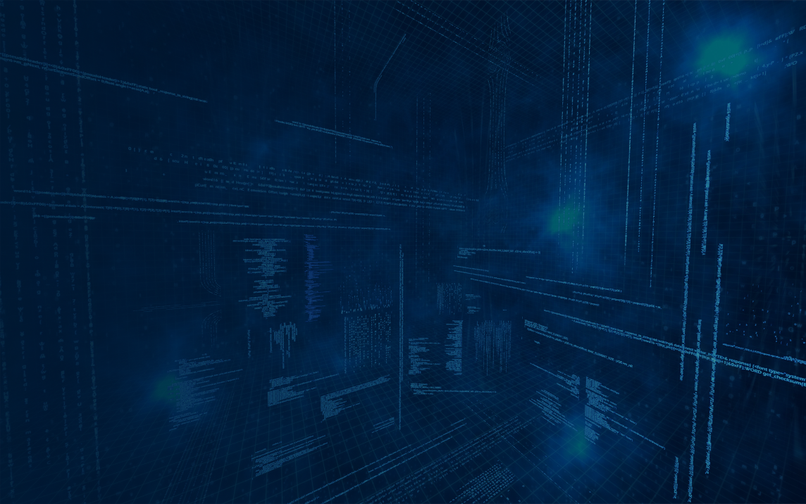 Abstract data visualisation representing Databricks Lakewatch cybersecurity and large-scale data analytics