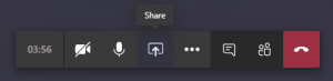 share Microsoft teams meeting