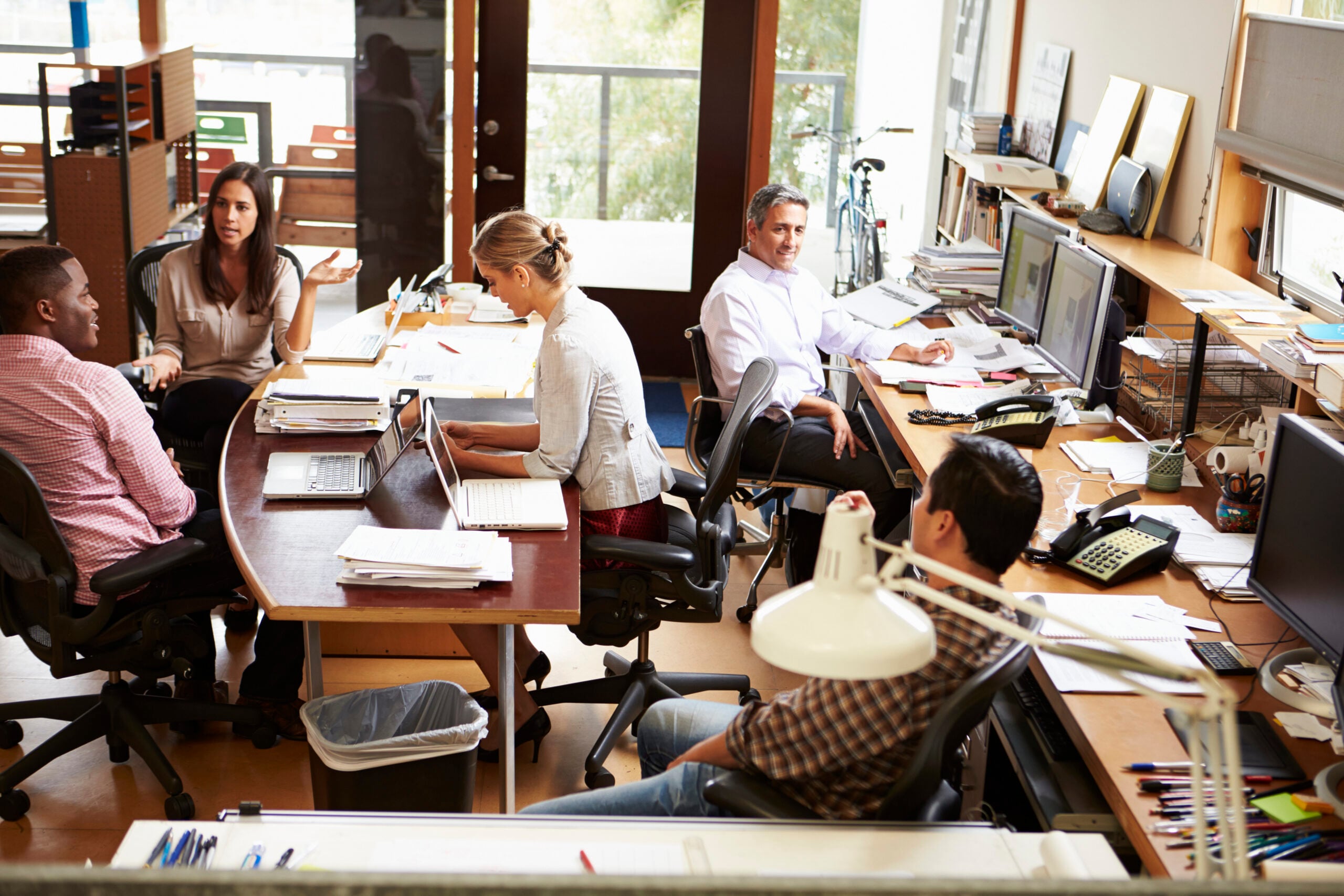 Teams collaborating during a Microsoft Fabric proof of concept engagement
